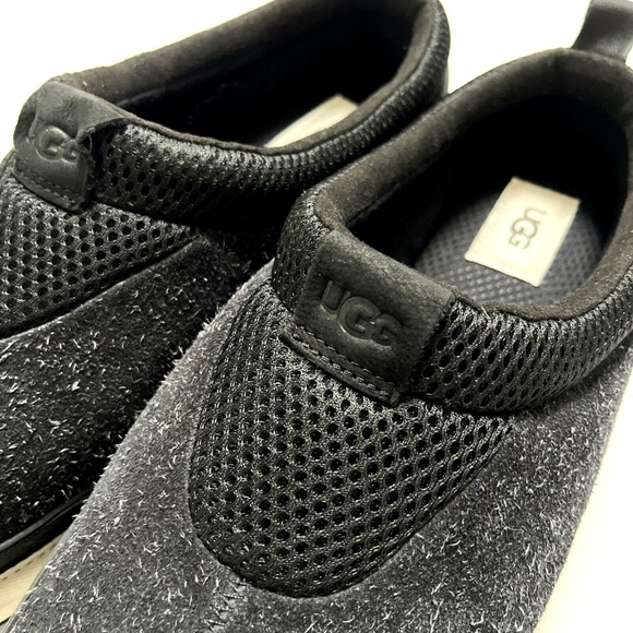 NWT $120 UGG Tasman IOE Men's Slippers Charcoal Gray 1155197 Suede - Picture 6 of 9